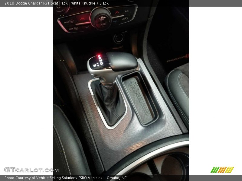 White Knuckle / Black 2018 Dodge Charger R/T Scat Pack