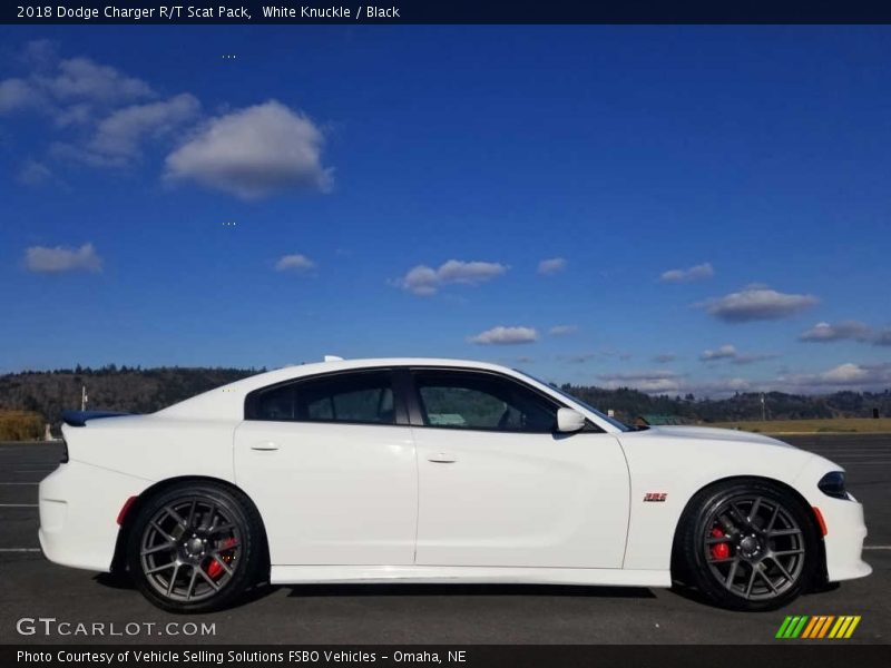 White Knuckle / Black 2018 Dodge Charger R/T Scat Pack
