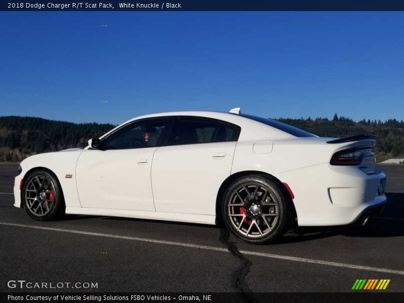 White Knuckle / Black 2018 Dodge Charger R/T Scat Pack