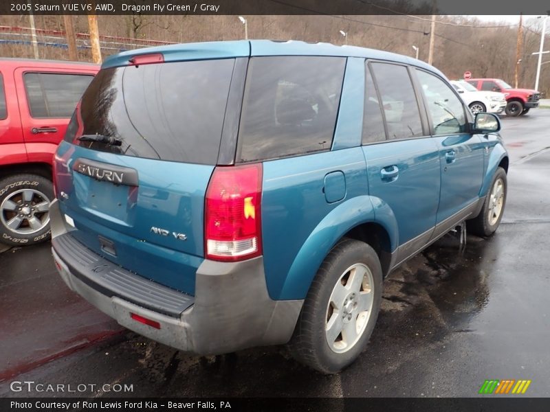 Dragon Fly Green / Gray 2005 Saturn VUE V6 AWD