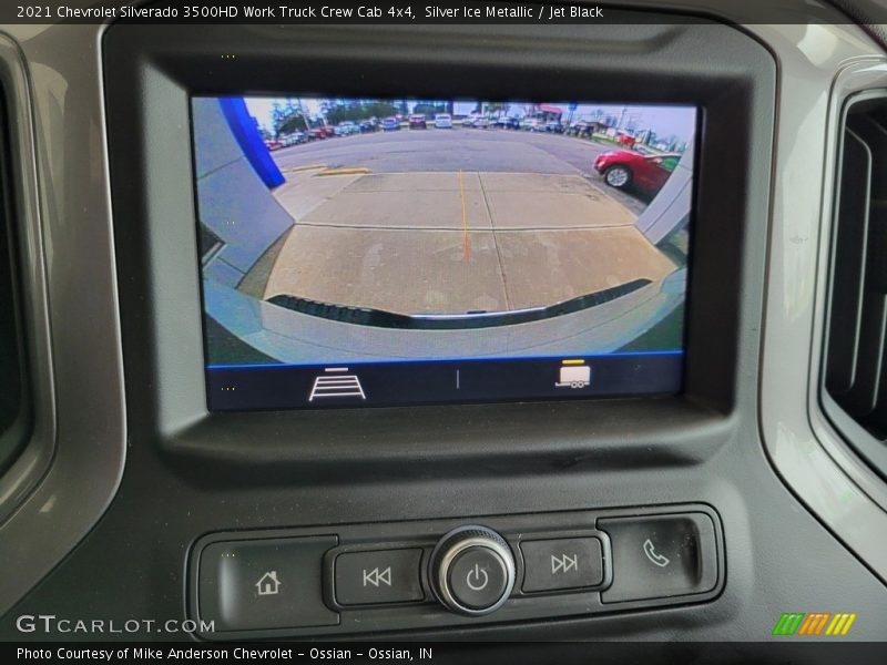 Silver Ice Metallic / Jet Black 2021 Chevrolet Silverado 3500HD Work Truck Crew Cab 4x4