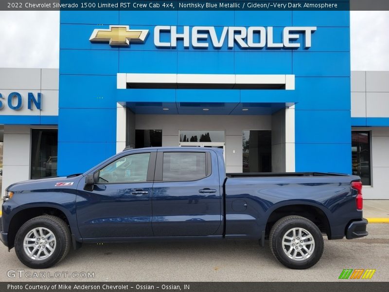  2022 Silverado 1500 Limited RST Crew Cab 4x4 Northsky Blue Metallic