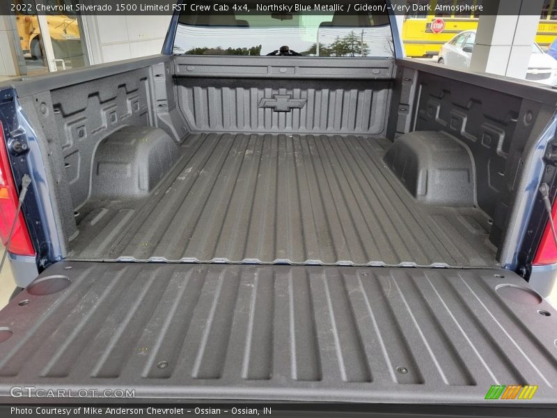 Northsky Blue Metallic / Gideon/­Very Dark Atmosphere 2022 Chevrolet Silverado 1500 Limited RST Crew Cab 4x4