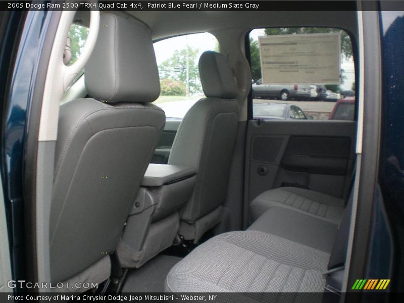 Patriot Blue Pearl / Medium Slate Gray 2009 Dodge Ram 2500 TRX4 Quad Cab 4x4