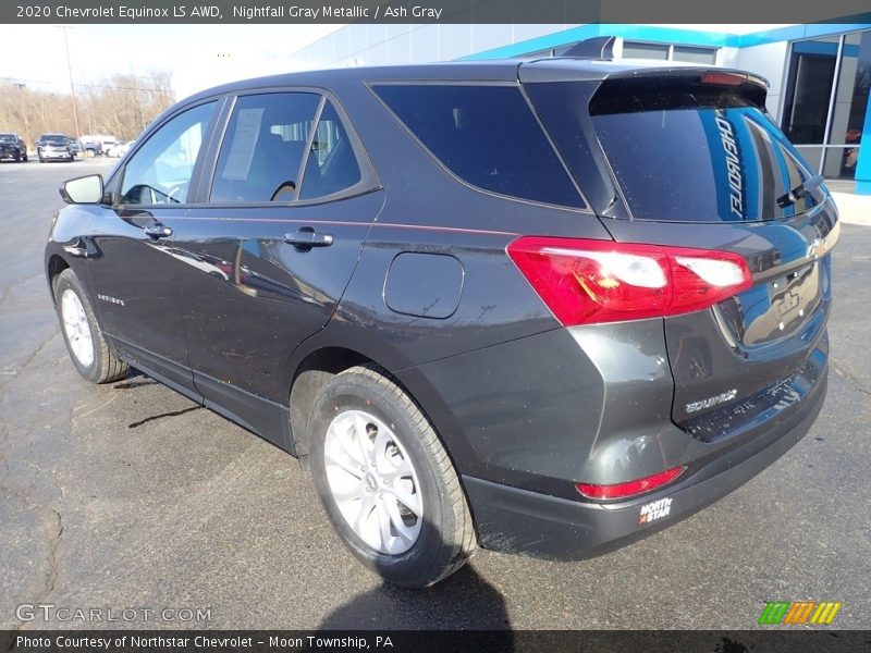 Nightfall Gray Metallic / Ash Gray 2020 Chevrolet Equinox LS AWD