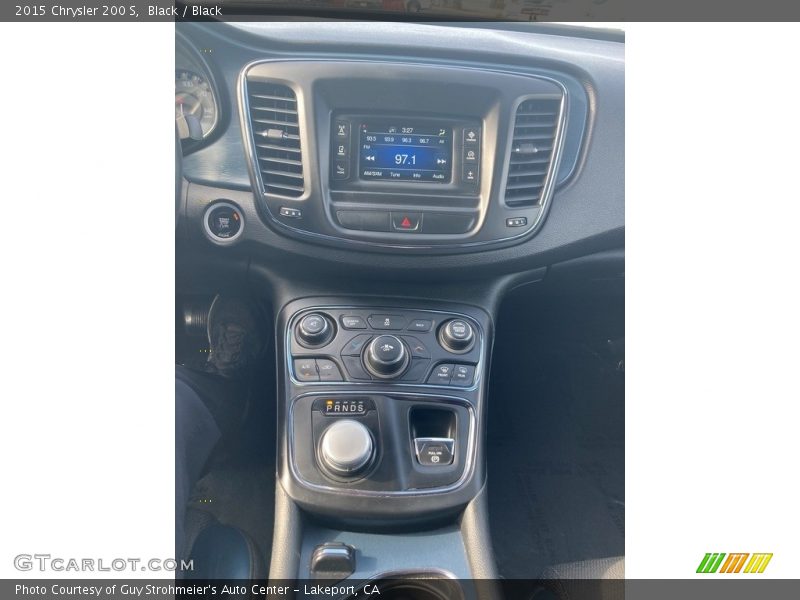 Black / Black 2015 Chrysler 200 S