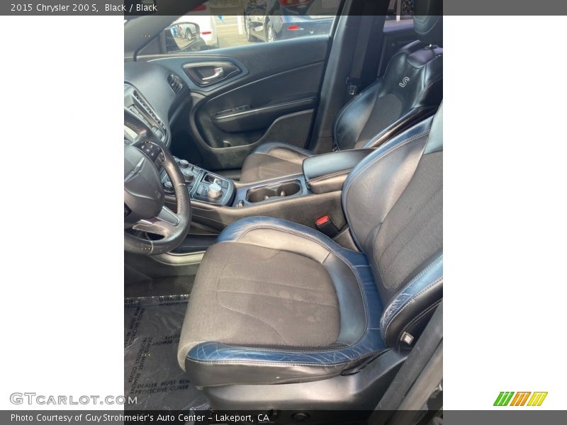 Black / Black 2015 Chrysler 200 S