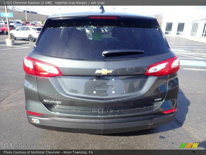 Nightfall Gray Metallic / Ash Gray 2020 Chevrolet Equinox LS AWD