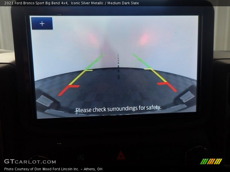Iconic Silver Metallic / Medium Dark Slate 2021 Ford Bronco Sport Big Bend 4x4