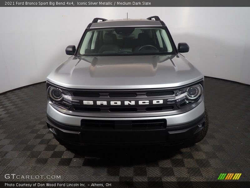 Iconic Silver Metallic / Medium Dark Slate 2021 Ford Bronco Sport Big Bend 4x4