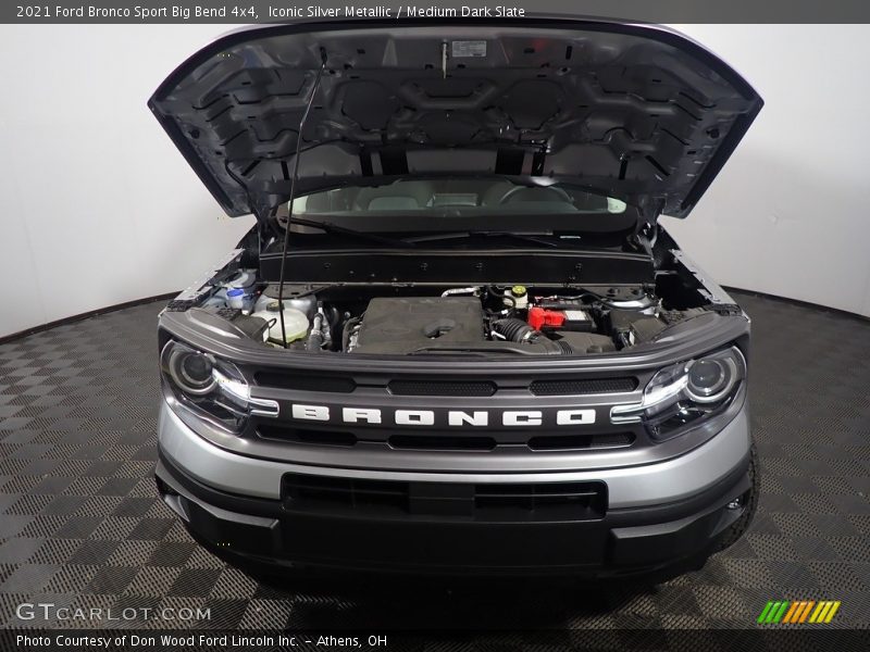 Iconic Silver Metallic / Medium Dark Slate 2021 Ford Bronco Sport Big Bend 4x4