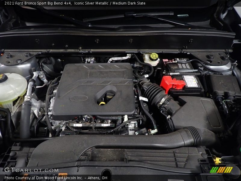  2021 Bronco Sport Big Bend 4x4 Engine - 1.5 Liter Turbocharged DOHC 12-Valve Ti-VCT EcoBoost 3 Cylinder