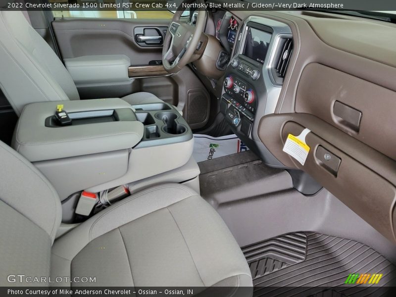  2022 Silverado 1500 Limited RST Crew Cab 4x4 Gideon/­Very Dark Atmosphere Interior