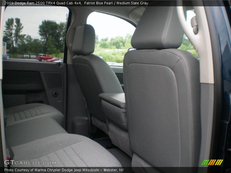 Patriot Blue Pearl / Medium Slate Gray 2009 Dodge Ram 2500 TRX4 Quad Cab 4x4