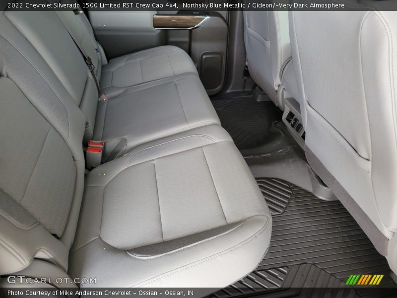 Northsky Blue Metallic / Gideon/­Very Dark Atmosphere 2022 Chevrolet Silverado 1500 Limited RST Crew Cab 4x4
