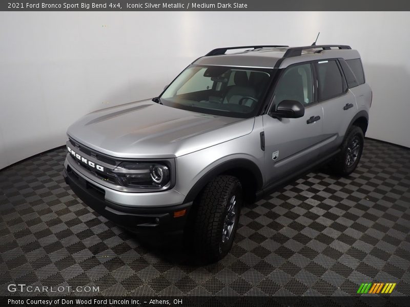 Iconic Silver Metallic / Medium Dark Slate 2021 Ford Bronco Sport Big Bend 4x4