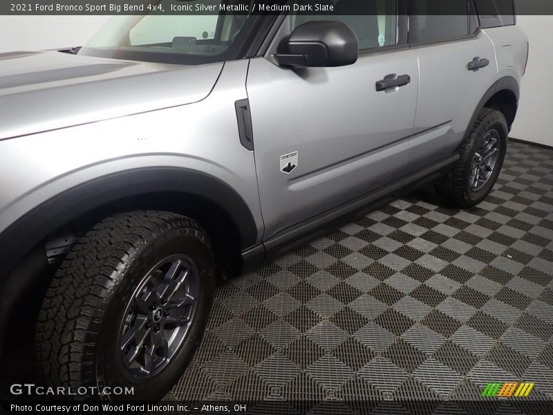 Iconic Silver Metallic / Medium Dark Slate 2021 Ford Bronco Sport Big Bend 4x4