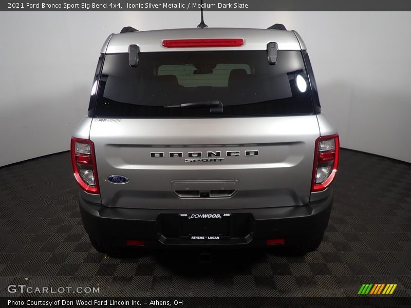 Iconic Silver Metallic / Medium Dark Slate 2021 Ford Bronco Sport Big Bend 4x4