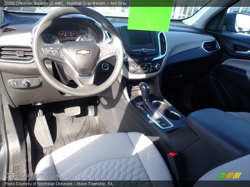 Nightfall Gray Metallic / Ash Gray 2020 Chevrolet Equinox LS AWD