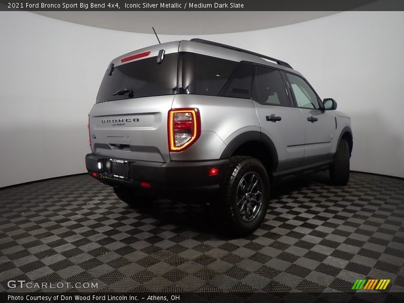 Iconic Silver Metallic / Medium Dark Slate 2021 Ford Bronco Sport Big Bend 4x4