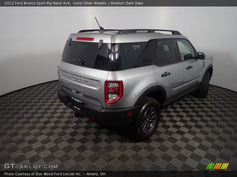 Iconic Silver Metallic / Medium Dark Slate 2021 Ford Bronco Sport Big Bend 4x4