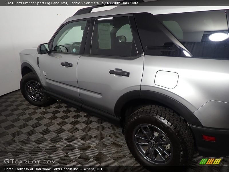 Iconic Silver Metallic / Medium Dark Slate 2021 Ford Bronco Sport Big Bend 4x4
