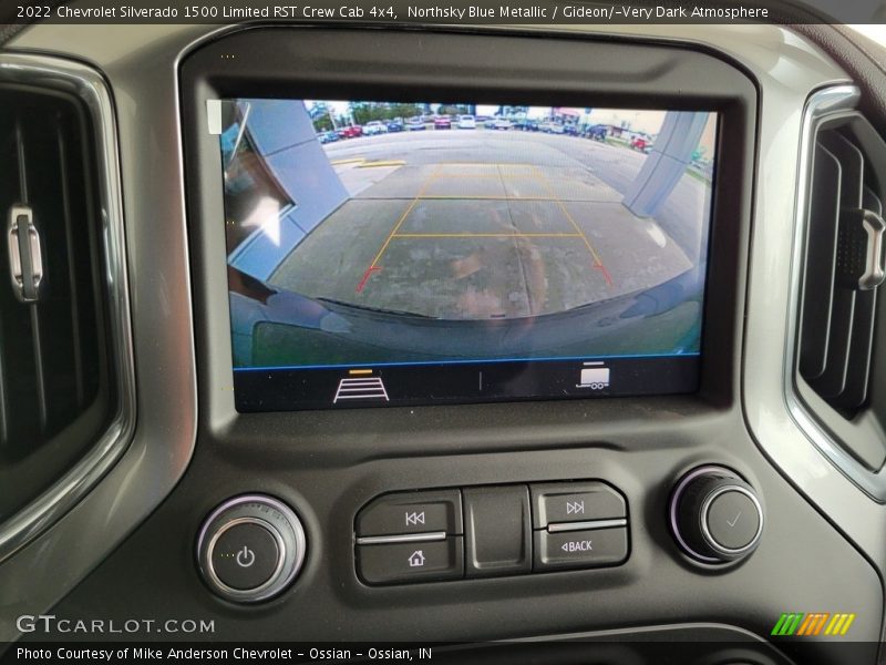 Northsky Blue Metallic / Gideon/­Very Dark Atmosphere 2022 Chevrolet Silverado 1500 Limited RST Crew Cab 4x4