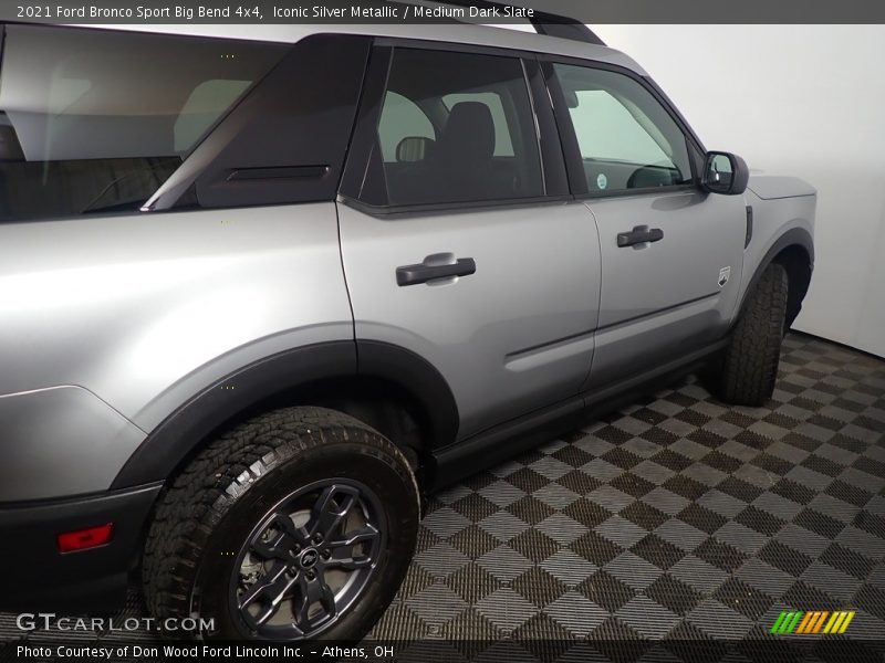 Iconic Silver Metallic / Medium Dark Slate 2021 Ford Bronco Sport Big Bend 4x4