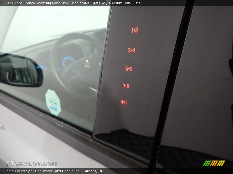 Iconic Silver Metallic / Medium Dark Slate 2021 Ford Bronco Sport Big Bend 4x4
