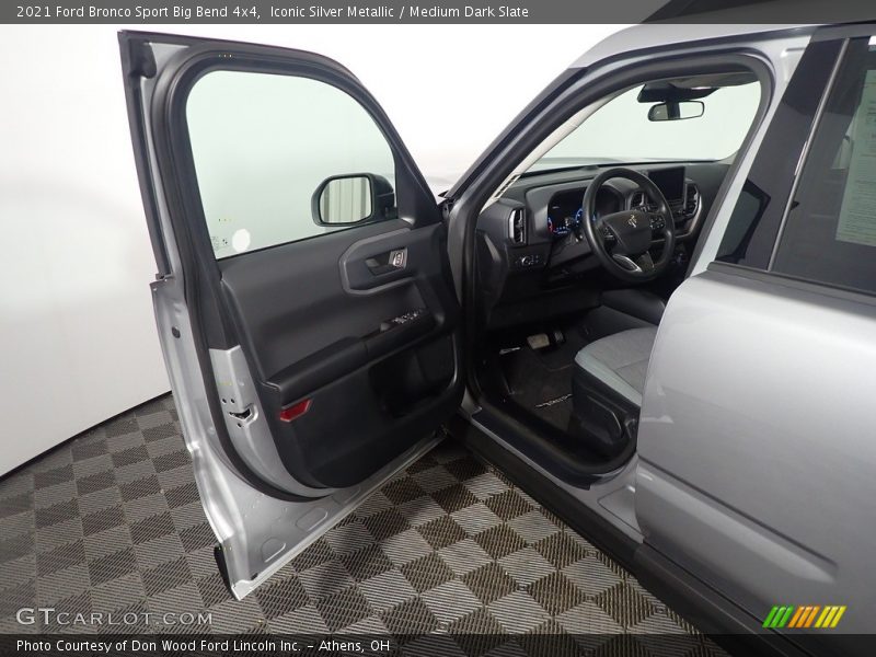 Iconic Silver Metallic / Medium Dark Slate 2021 Ford Bronco Sport Big Bend 4x4