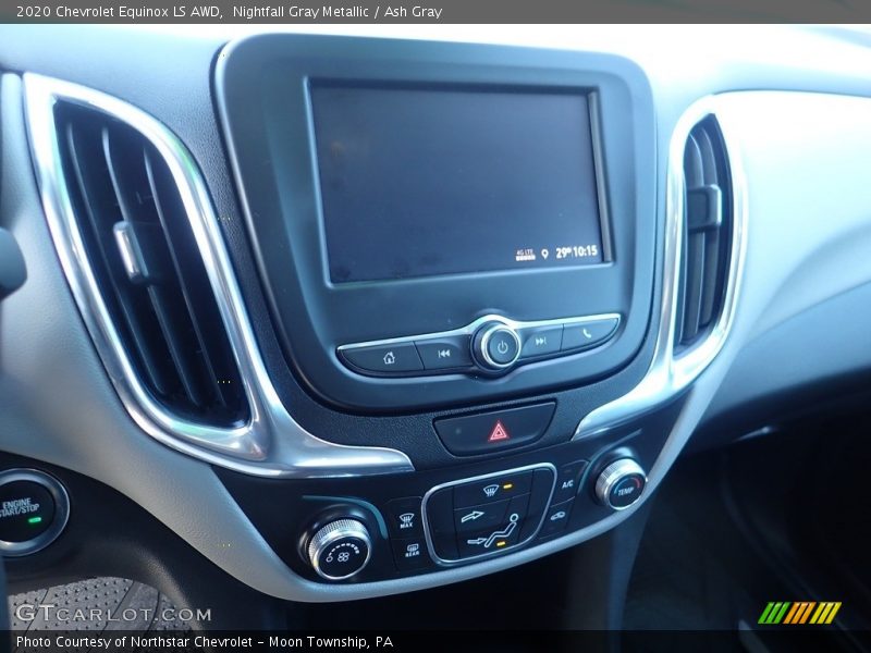 Nightfall Gray Metallic / Ash Gray 2020 Chevrolet Equinox LS AWD