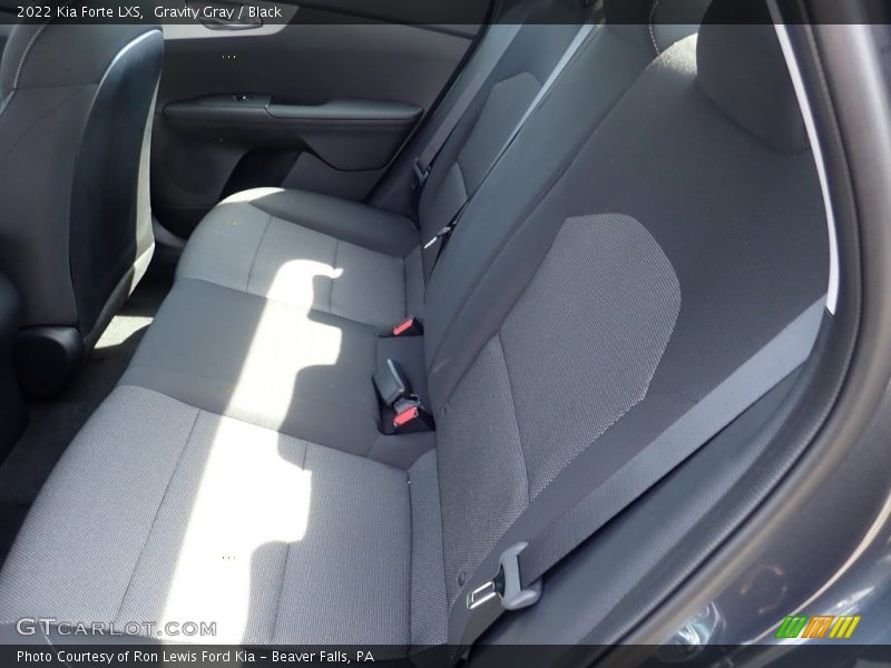 Rear Seat of 2022 Forte LXS