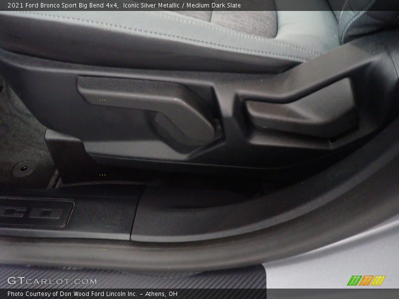 Iconic Silver Metallic / Medium Dark Slate 2021 Ford Bronco Sport Big Bend 4x4