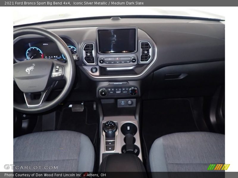 Iconic Silver Metallic / Medium Dark Slate 2021 Ford Bronco Sport Big Bend 4x4