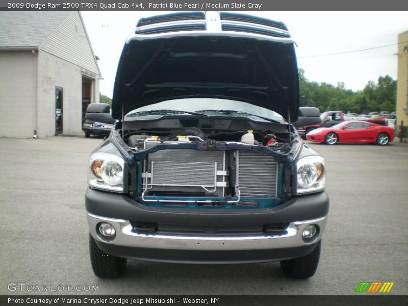 Patriot Blue Pearl / Medium Slate Gray 2009 Dodge Ram 2500 TRX4 Quad Cab 4x4