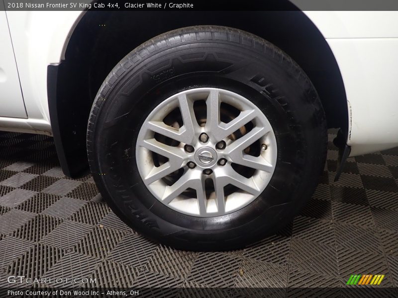Glacier White / Graphite 2018 Nissan Frontier SV King Cab 4x4