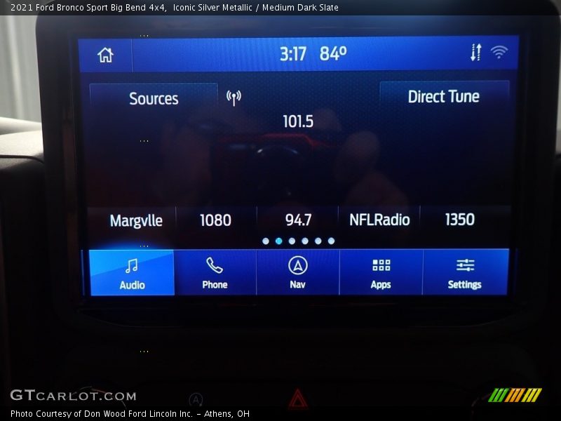 Iconic Silver Metallic / Medium Dark Slate 2021 Ford Bronco Sport Big Bend 4x4