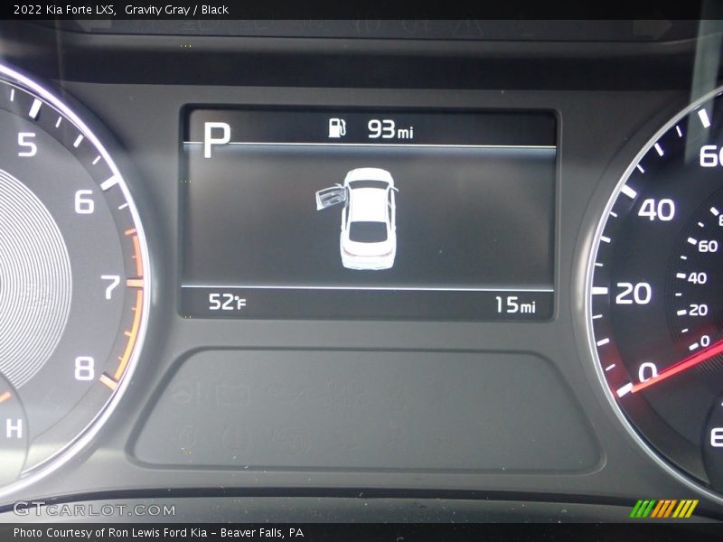 Gravity Gray / Black 2022 Kia Forte LXS