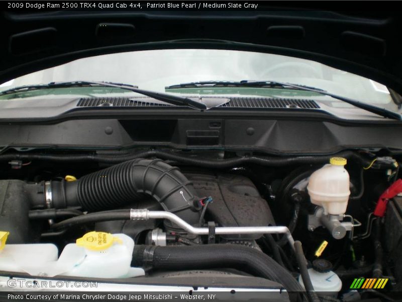 Patriot Blue Pearl / Medium Slate Gray 2009 Dodge Ram 2500 TRX4 Quad Cab 4x4