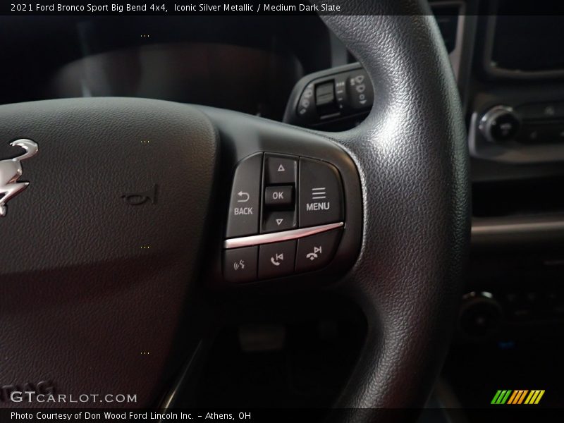  2021 Bronco Sport Big Bend 4x4 Steering Wheel