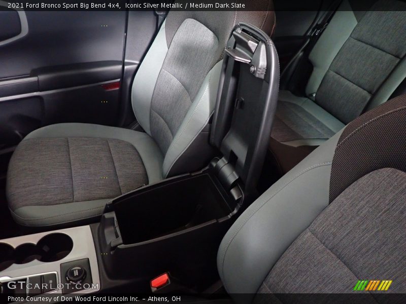 Iconic Silver Metallic / Medium Dark Slate 2021 Ford Bronco Sport Big Bend 4x4