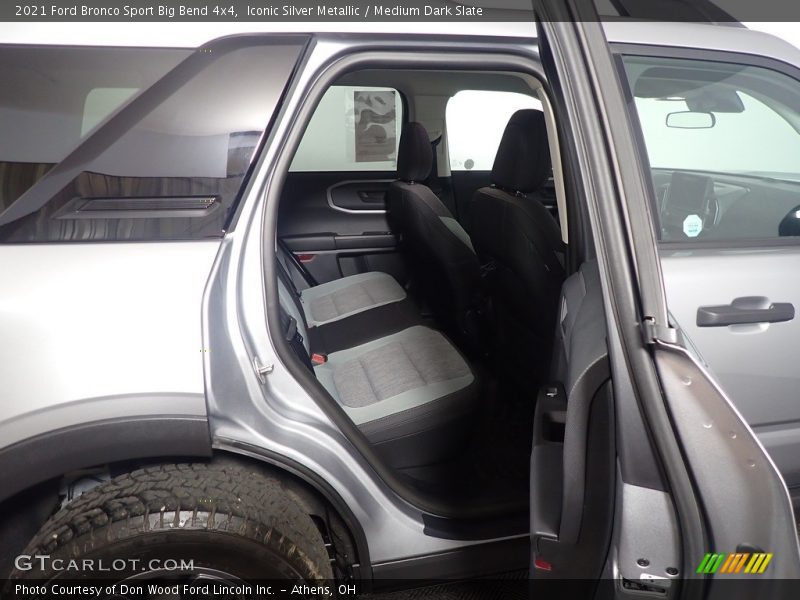 Iconic Silver Metallic / Medium Dark Slate 2021 Ford Bronco Sport Big Bend 4x4