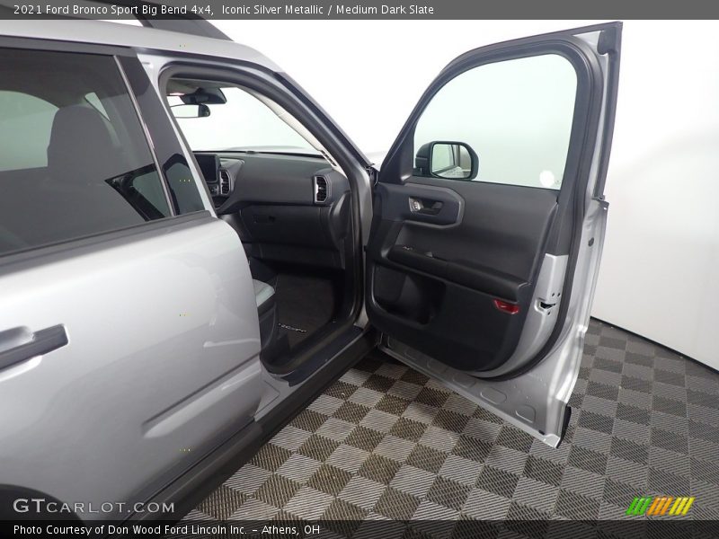 Iconic Silver Metallic / Medium Dark Slate 2021 Ford Bronco Sport Big Bend 4x4