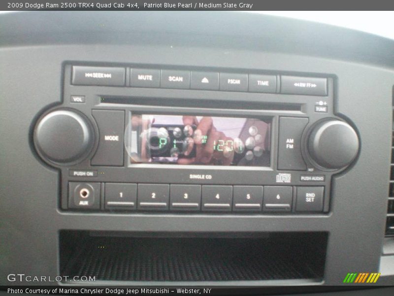 Patriot Blue Pearl / Medium Slate Gray 2009 Dodge Ram 2500 TRX4 Quad Cab 4x4