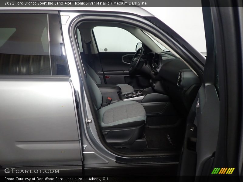 Iconic Silver Metallic / Medium Dark Slate 2021 Ford Bronco Sport Big Bend 4x4