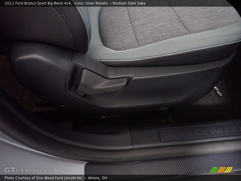 Iconic Silver Metallic / Medium Dark Slate 2021 Ford Bronco Sport Big Bend 4x4