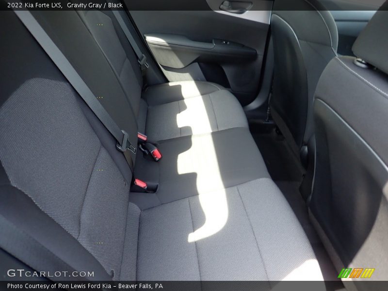 Gravity Gray / Black 2022 Kia Forte LXS