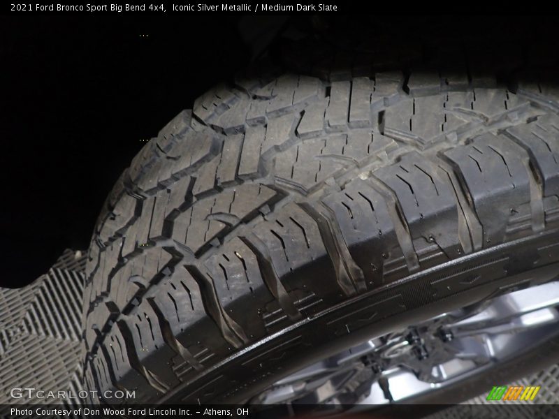 Iconic Silver Metallic / Medium Dark Slate 2021 Ford Bronco Sport Big Bend 4x4