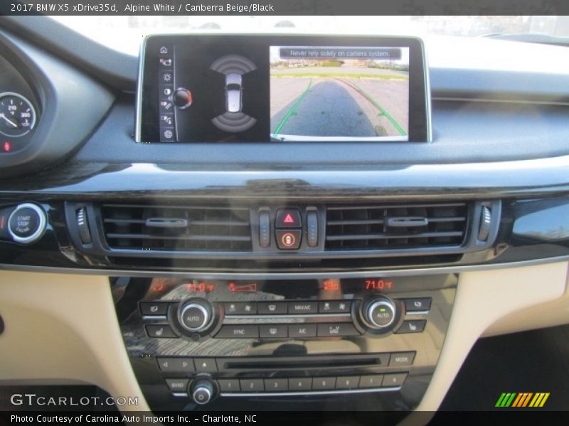 Alpine White / Canberra Beige/Black 2017 BMW X5 xDrive35d