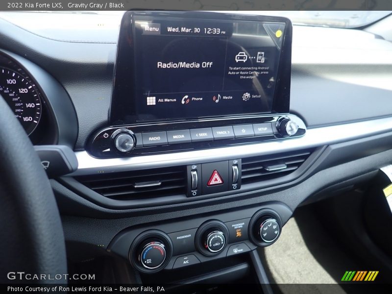 Controls of 2022 Forte LXS